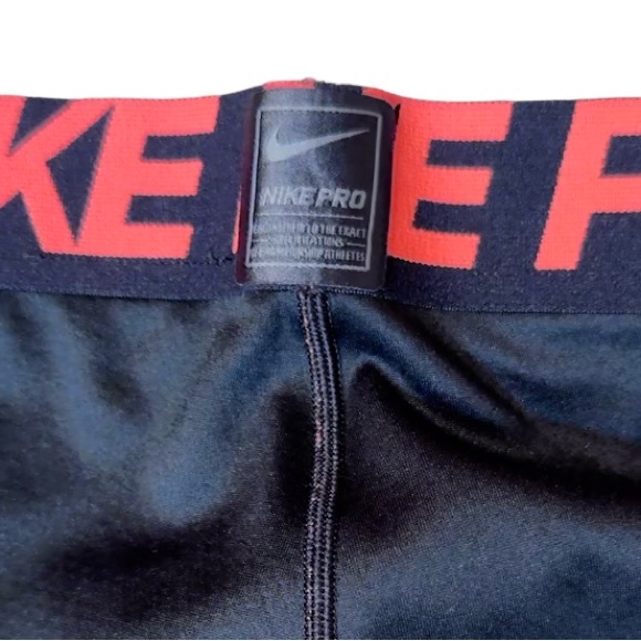 NIKE PRO men’s black leggings crop pants size XXL 2XL XL - Picture 5 of 10